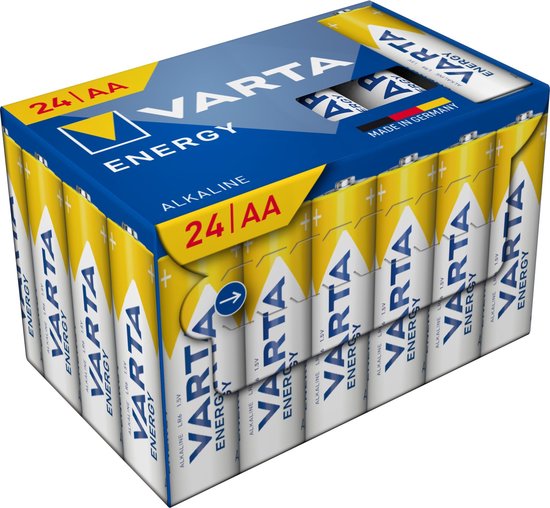 Varta alkaline batterijen - AA LR06 - 24 stuks