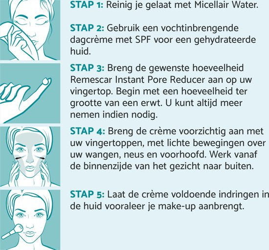 Remescar Instant Pore Reducer gezichtsprimer - poriën verkleiner - 20 ml