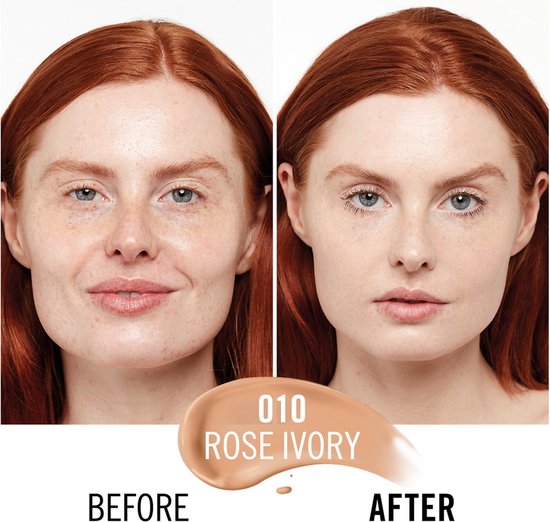 Rimmel London Kind & Free foundation - vegan - 010 Rose Ivory