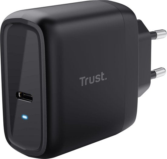 Trust Maxo laptopoplader - USB-C 65W - 2m kabel - Zwart