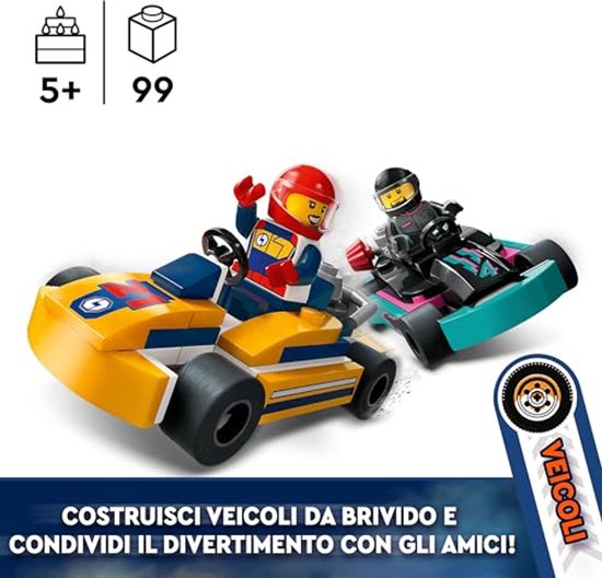 LEGO City Go-Karts and Race Cars - 60400