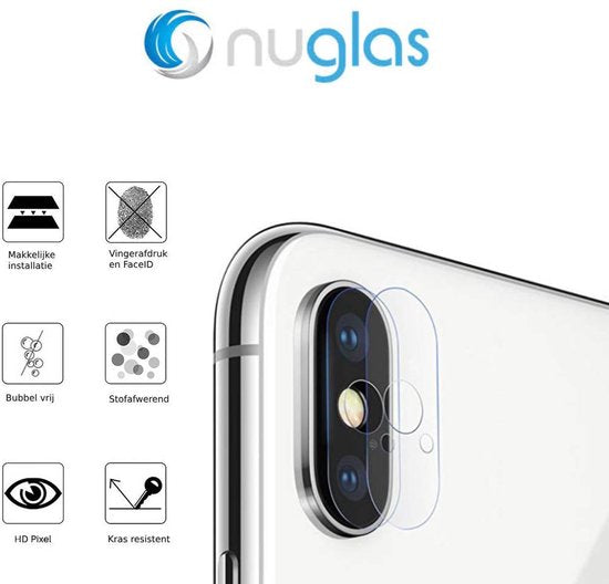 NuGlas camera screenprotector - iPhone X/XS/XS Max