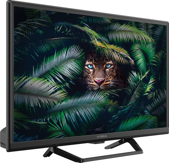 Strong LED TV - SRT24HE4023C 24 inch HD 12V - caravan/camper - Zwart