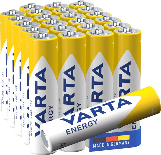 Varta AAA Batteries - Alkaline LR03 - 24 Pack