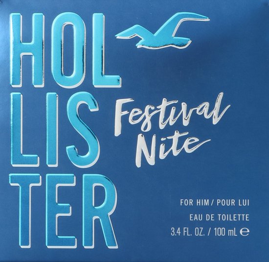 Hollister Festival Nite eau de toilette - herenparfum - 100 ml