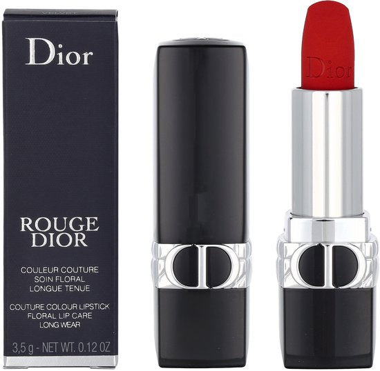 Dior Rouge lipstick - matte - 999