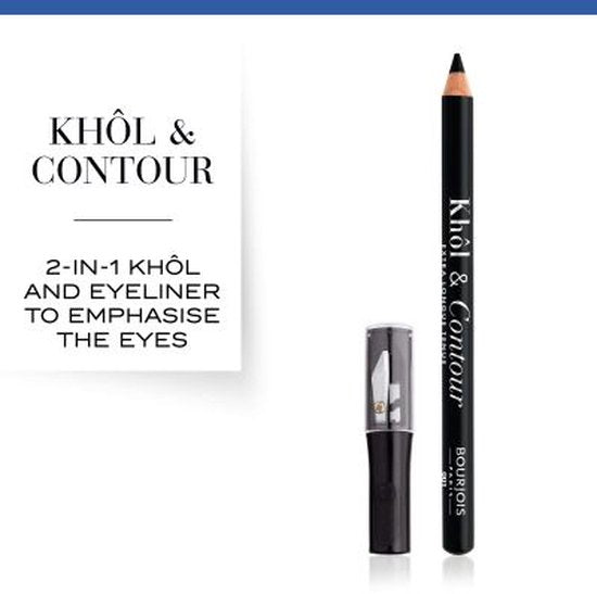 Bourjois Eye Liner Khol Contour oogpotlood - 001 Black