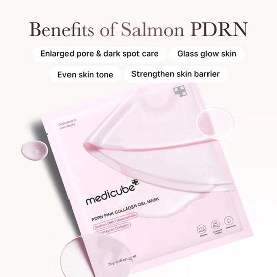 Medicube PDRN Pink Collagen Gel Mask - 1 sheet
