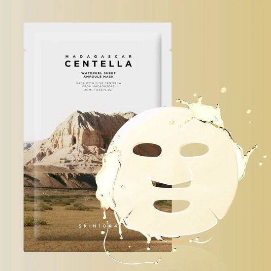 Skin1004 Madagascar Centella Watergel Mask - Ampoule Mask - 25 ml