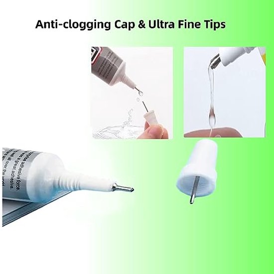 B7000 glue - smartphone/tablet repair - transparent - 50 ml - set of 15