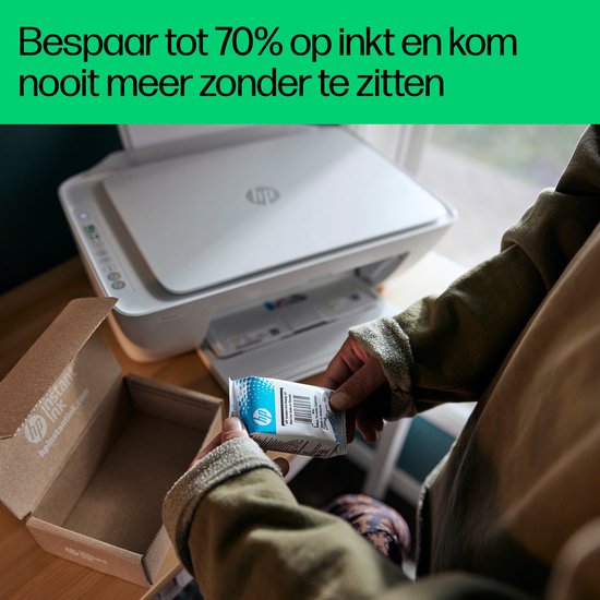 HP DeskJet 2822e all-in-one printer - Instant Ink - Blue Breeze