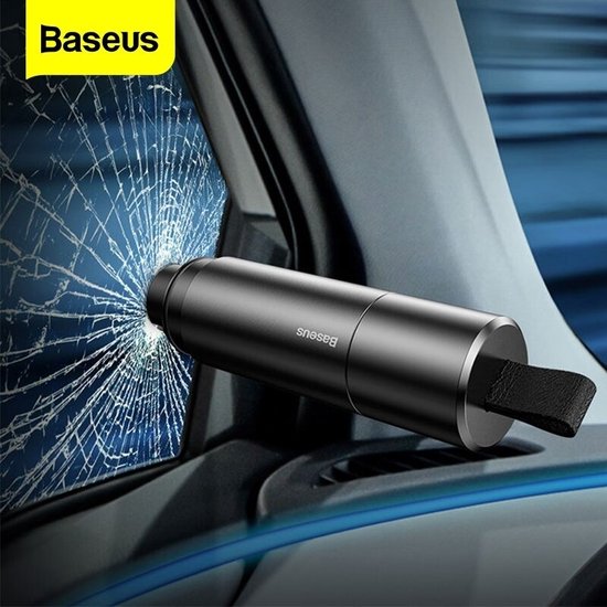 Baseus car window escape hammer - with seatbelt cutter