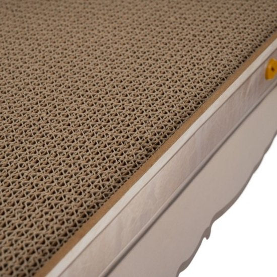 Purlov cat scratching sofa - MDF and cardboard