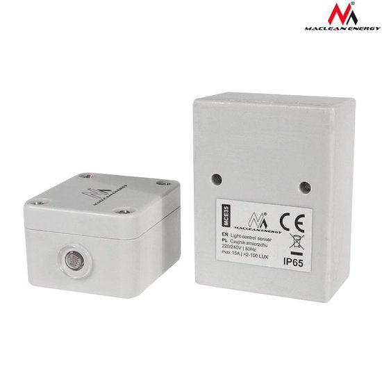 Maclean MCE35 dusk-to-dawn switch - external sensor - max 3450W