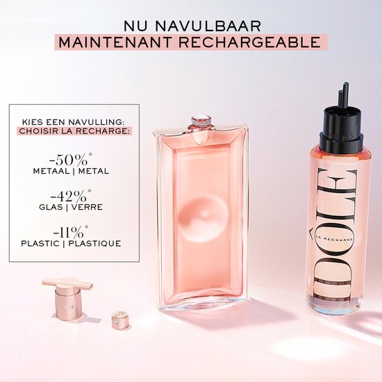 Lancôme Idôle eau de parfum - women's perfume refill - fresh floral scent - 100 ml