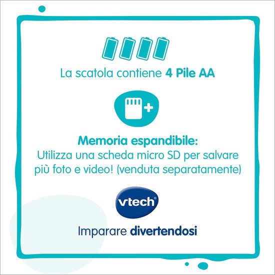 VTech KidiZoom Duo DX kindercamera - 10-in-1 interactief - 4-10 jaar - Blauw