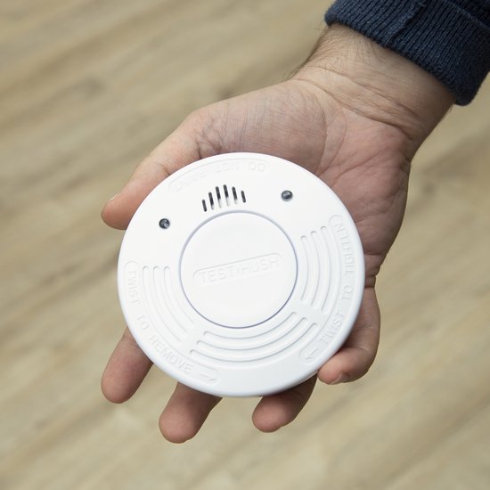 Alecto SD1010 smoke detector - 10-year battery - White