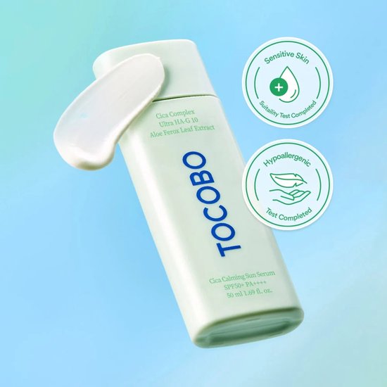 Tocobo Cica Calming zonnebrand serum - SPF50+ PA++++ - 50 ml
