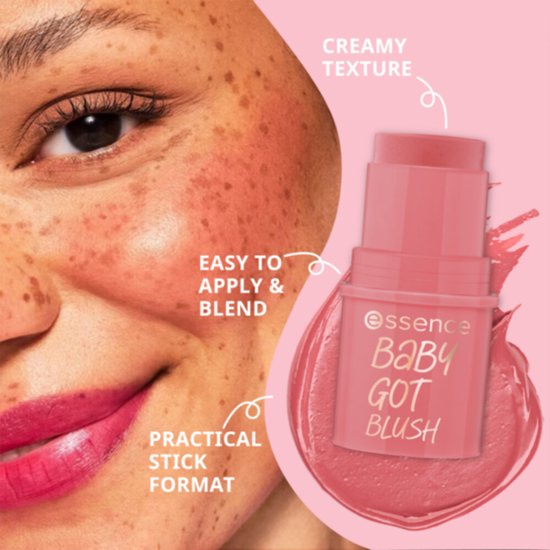 Essence Baby Got Blush blush stick - Tickle Me Pink