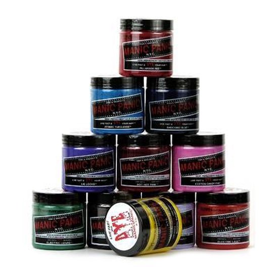 Manic Panic haarverf - semi-permanent - Shocking Blue