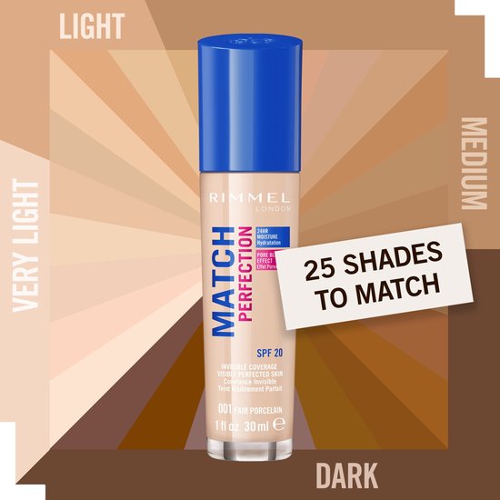 Rimmel London Match Perfection foundation - 203 True Beige