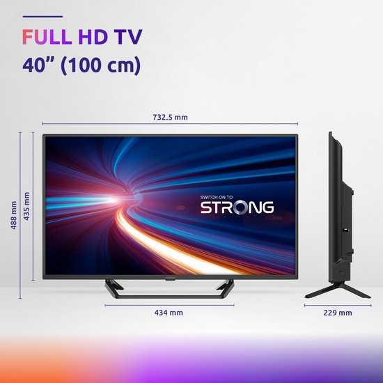 Strong SRT40FG6733C smart TV - 40 inch Full HD - Google TV - WiFi