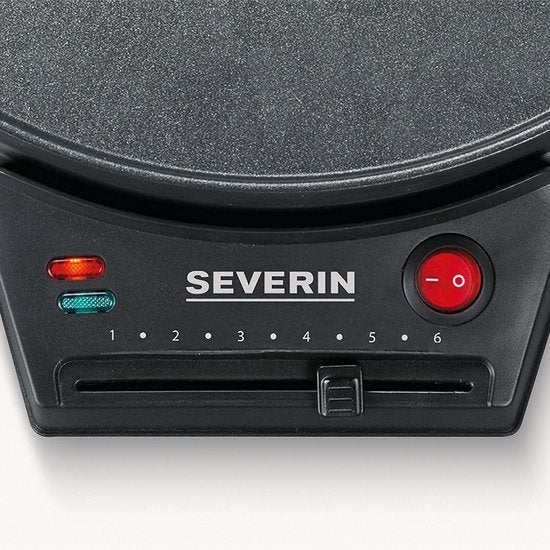Severin CM 2198 crepe/pancake maker - 30 cm - non-stick coating - stepless temperature control - 1000W