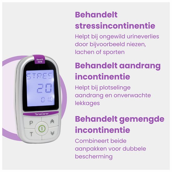 TensCare iTouch Sure bekkenbodemtrainer - behandeling incontinentie - vrouwen
