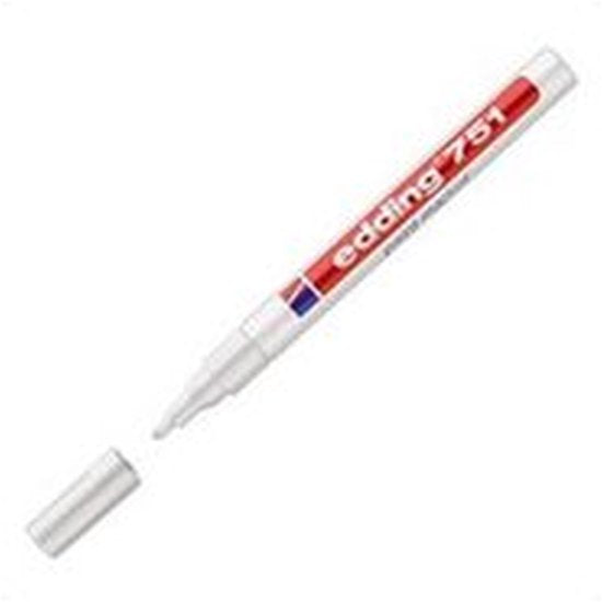 Edding 751 paint marker - permanent round nib - White
