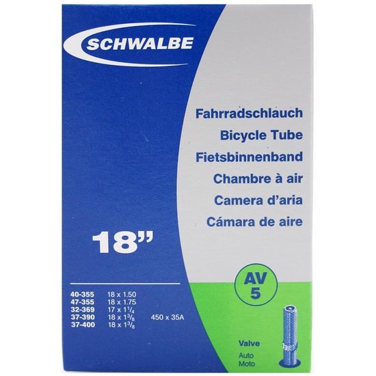 Schwalbe AV5 binnenband - 18/32/47-355/400 - 40 mm ventiel