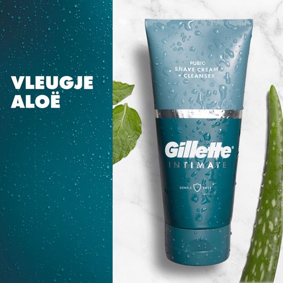 Gillette Intimate scheercrème - 2-in-1 reiniger - intieme zone - 150 ml