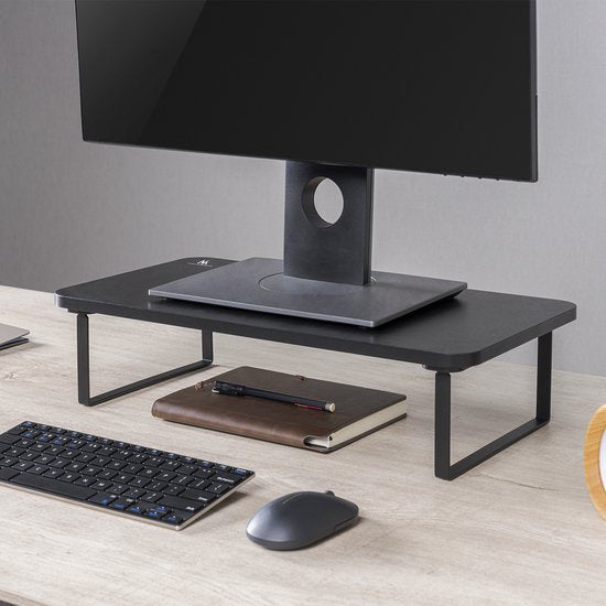 Maclean ergonomische monitor/laptopstandaard - MC-933 max 20 kg - 500×260×122 mm
