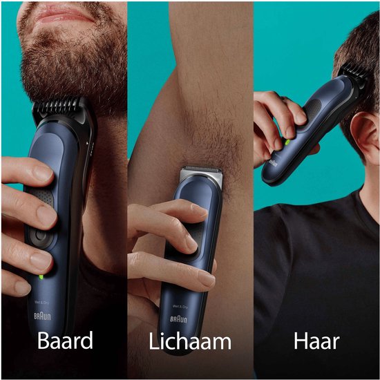 Braun Series 7 MGK7410 styling set - 10-in-1 - beard and body