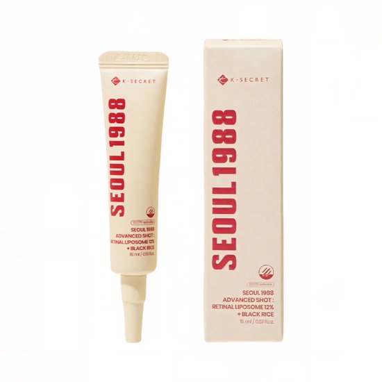 K-Secret Seoul 1988 Advanced Shot serum - Retinal Liposome 12% - Black Rice - 15 ml