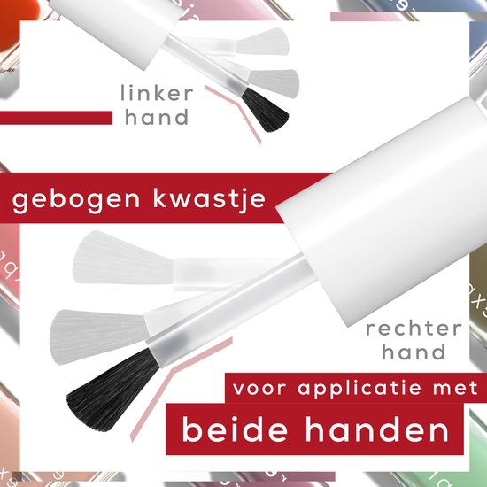 Essie Expressie Nail Polish - 290 Not So Low-Key - Quick Dry - 10 ml - Red