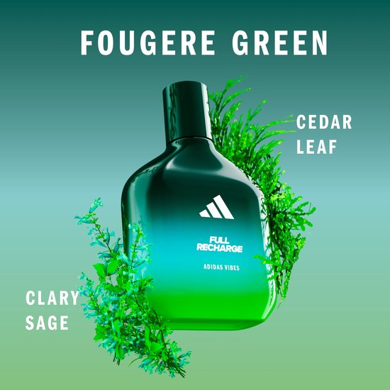 Adidas Vibes Full Recharge eau de parfum - uniseks - 100 ml