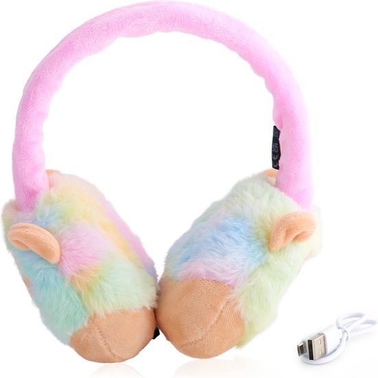 Squishmallows wireless children's headphones - Leonard plush - with microphone