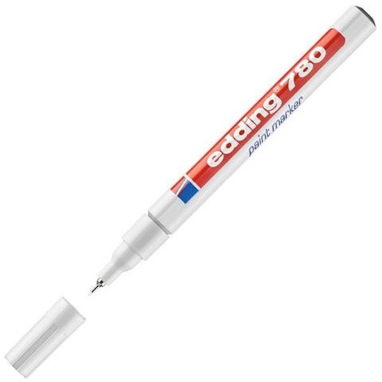 Edding 780 paint marker - round nib 8 mm - White