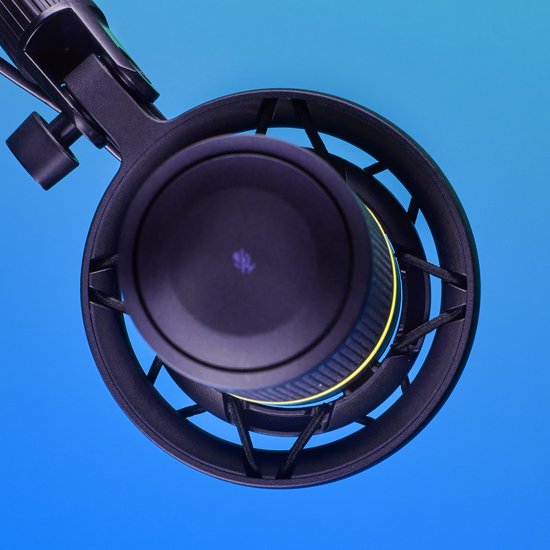 HyperX DuoCast condensator microfoon - RGB USB - PC PS4 PS5 MAC - Zwart