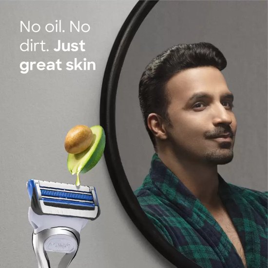 Gillette Skinguard Sensitive scheerapparaat - met aloë vera - 1 navul mesje