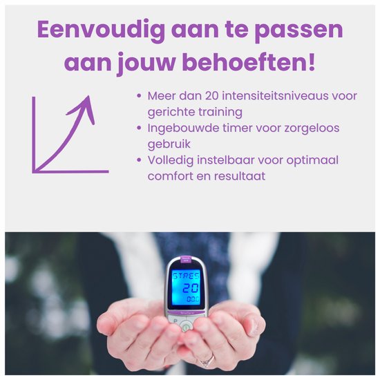 TensCare iTouch Sure bekkenbodemtrainer - behandeling incontinentie - vrouwen