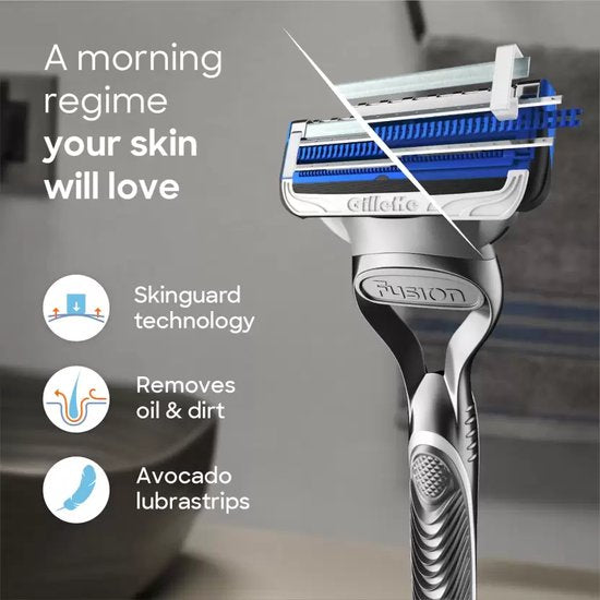 Gillette Skinguard Sensitive scheerapparaat - met aloë vera - 1 navul mesje