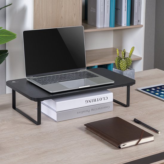 Maclean ergonomische monitor/laptopstandaard - MC-933 max 20 kg - 500×260×122 mm