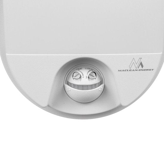 Maclean MCE340 W wandlamp - LED met bewegingssensor - 15W IP54 1100 lm - Wit