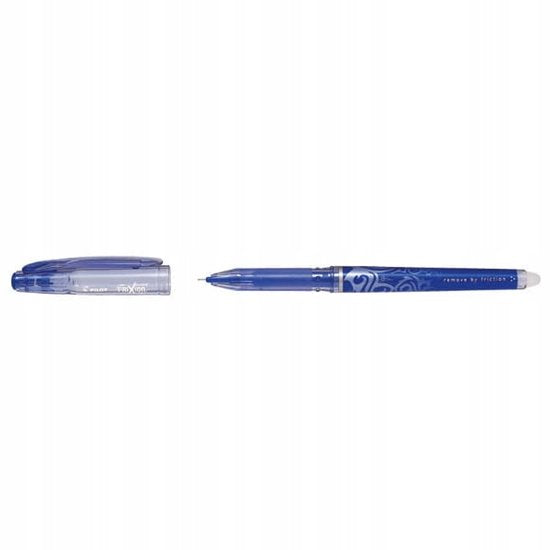 Pilot Frixion Ball balpen set van 2 - uitwisbaar 0,5 mm - Blauw