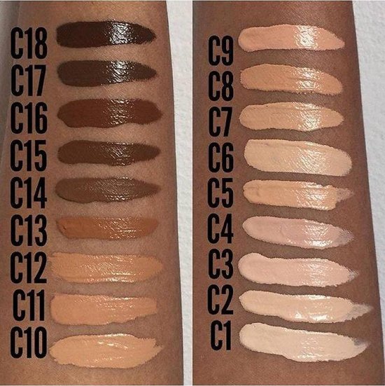 Makeup Revolution Conceal & Define concealer - 3,4 ml - C3