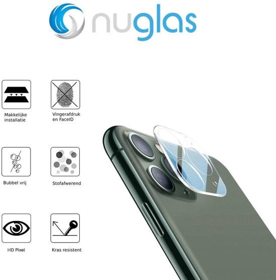 NuGlas camera screenprotector - iPhone 11 Pro/11 Pro Max