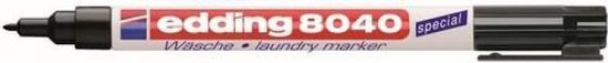 Edding 8040 laundry marker - permanent 1 mm - Black