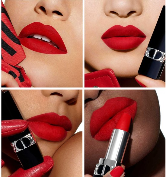 Dior Rouge lipstick - matte - 999