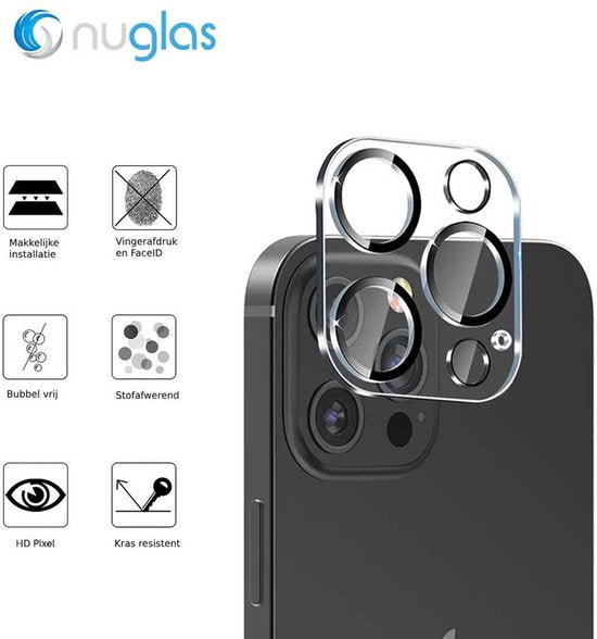 NuGlas camera protector - iPhone 15 Pro/15 Pro Max